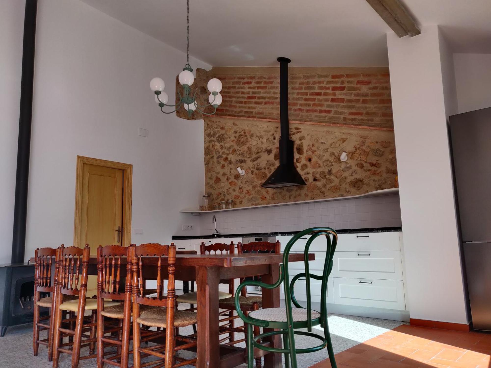L'Almassera - Chimenea Y Montana Para Grupos En Aielo De Rugat Ayelo de Rugat Kültér fotó